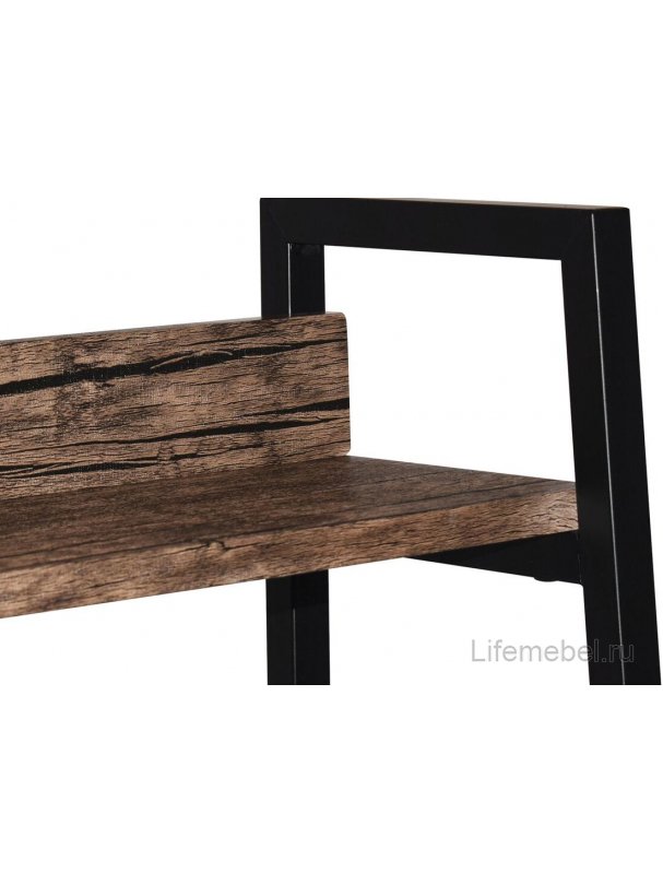 Стеллаж Brabix Loft SH-003 морёный дуб