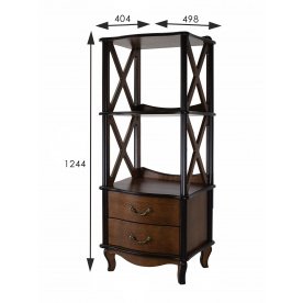 Стеллаж Джульетта 2 уровня