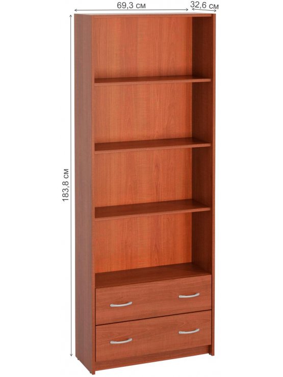 Стеллаж Милана-7 вишня