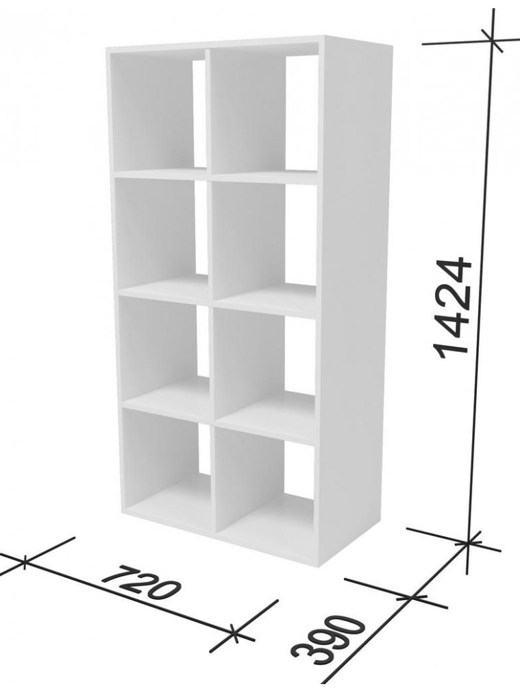 Стеллаж СИ42 венге