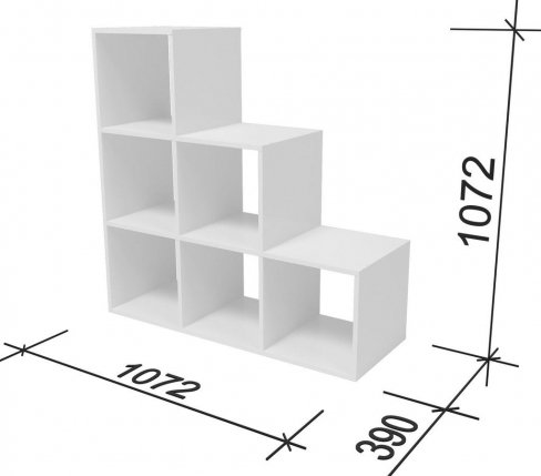 Стеллаж СИ-Л33 дуб сонома