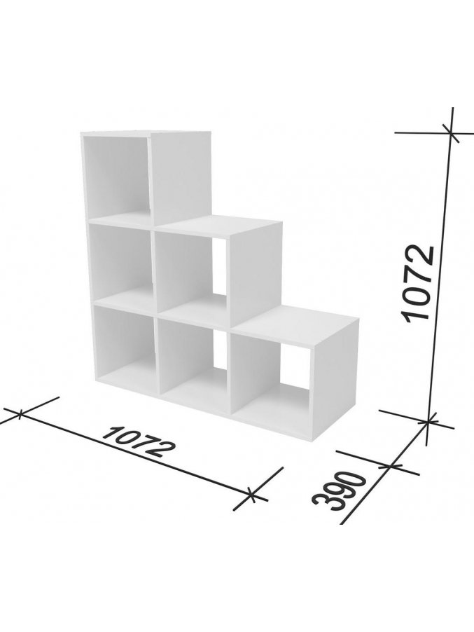 Стеллаж СИ-Л33 дуб сонома