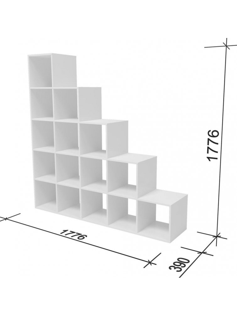 Стеллаж СИ-Л55 дуб сонома