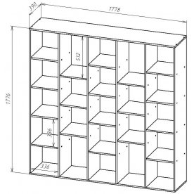 Стеллаж СТ175