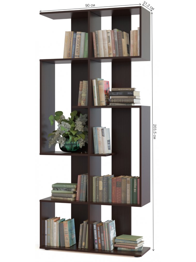 Стеллаж СТ-3 венге