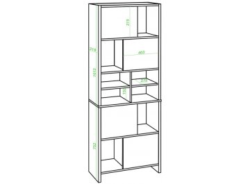 Стеллаж СТЛ-ЗВХ