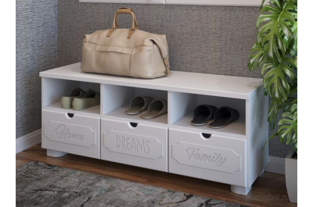 Тумба ДримСтар ДС-16 белое дерево