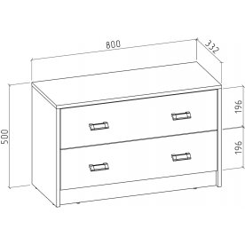 Тумба Имидж-802