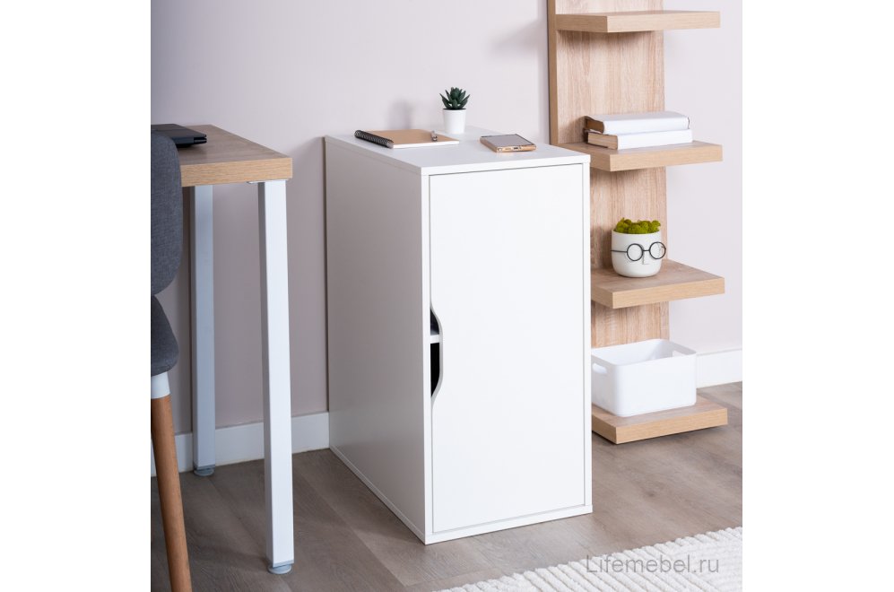 Тумба Ингар ДВ белая