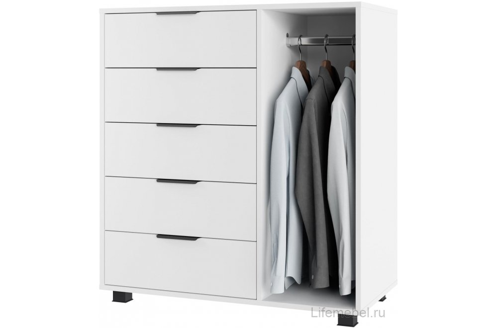 Тумба К-20 белый структурный / меренга