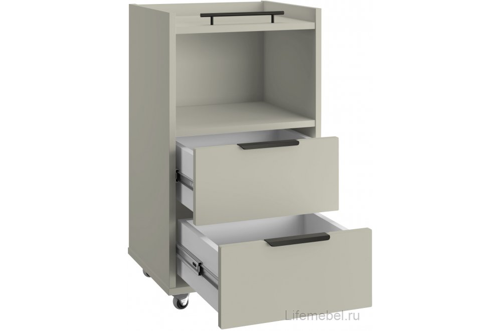 Тумба К-30 глиняный серый / риолит