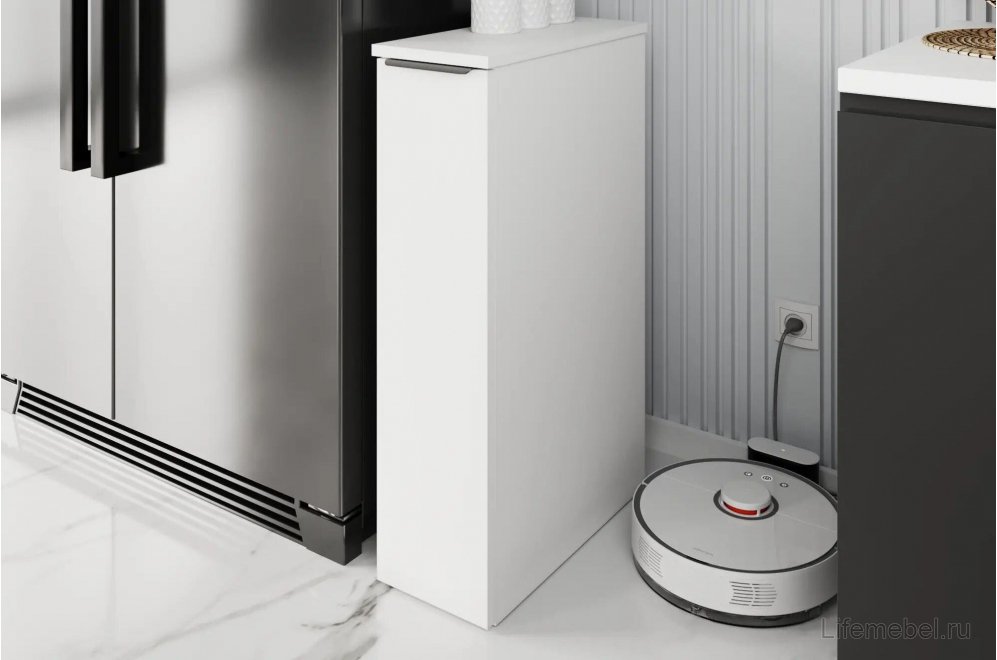 Тумба К-40 белый структурный