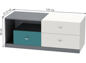 Тумба МС Клео Т-1