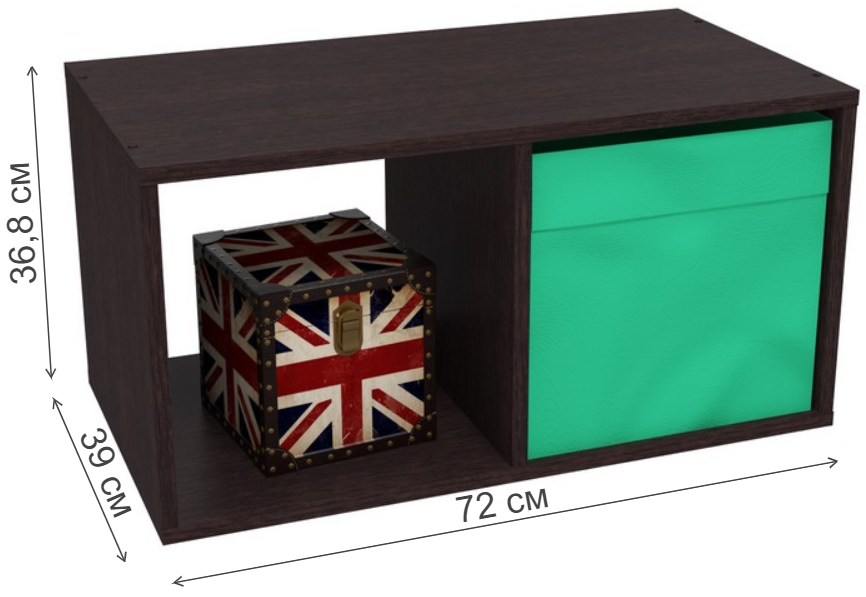 Тумба СИ12 венге