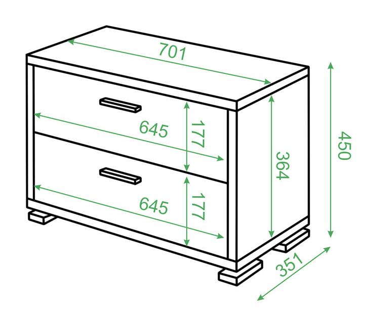 Тумба ТМ-50 БЕ белая