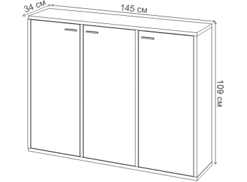 Тумба СУ ш3в1+3ФГ ШБЕ