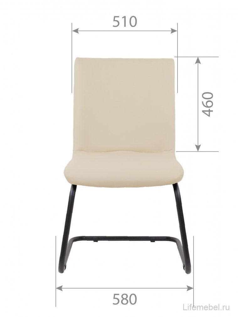 Офисный стул Chairman 919V экокожа бежевый