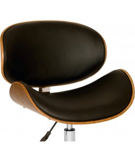 Офисное кресло Luminary Harmony черный;коричневый