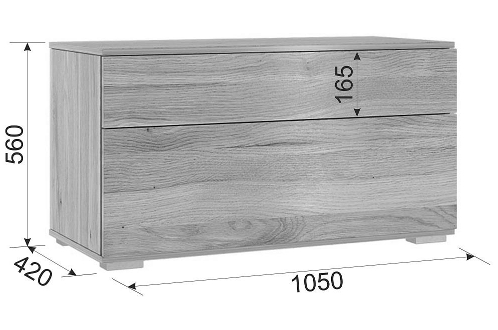 Тумба Лайк 24.01 дуб мария