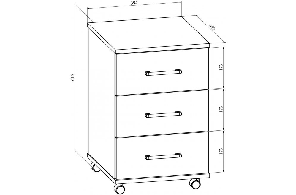 Тумба ОФ-22 венге мебель