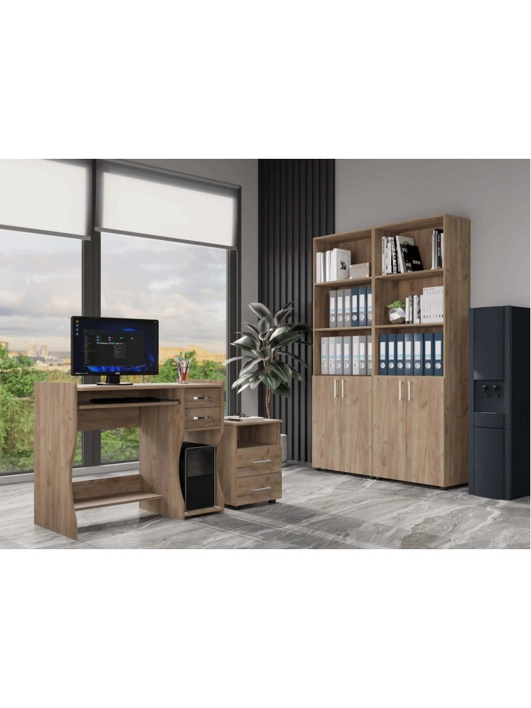 Тумба ОФ-24 дуб крафт табачный