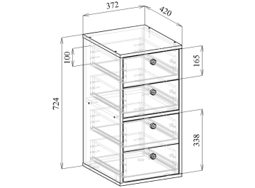 Тумба Прайм-21-1