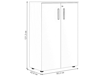 Тумба Forta FMC 80.1Z