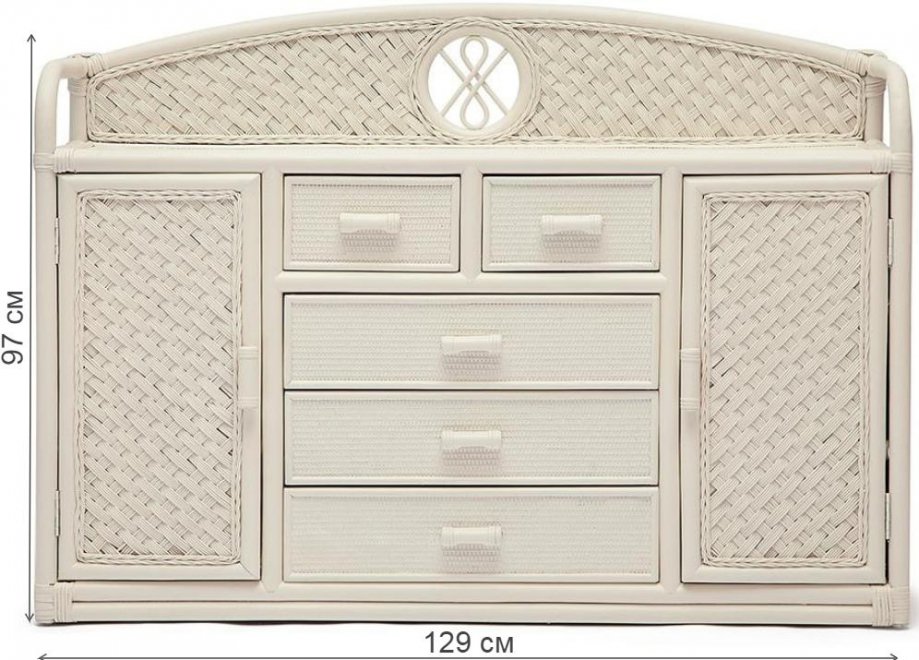 Комод Andrea tch white