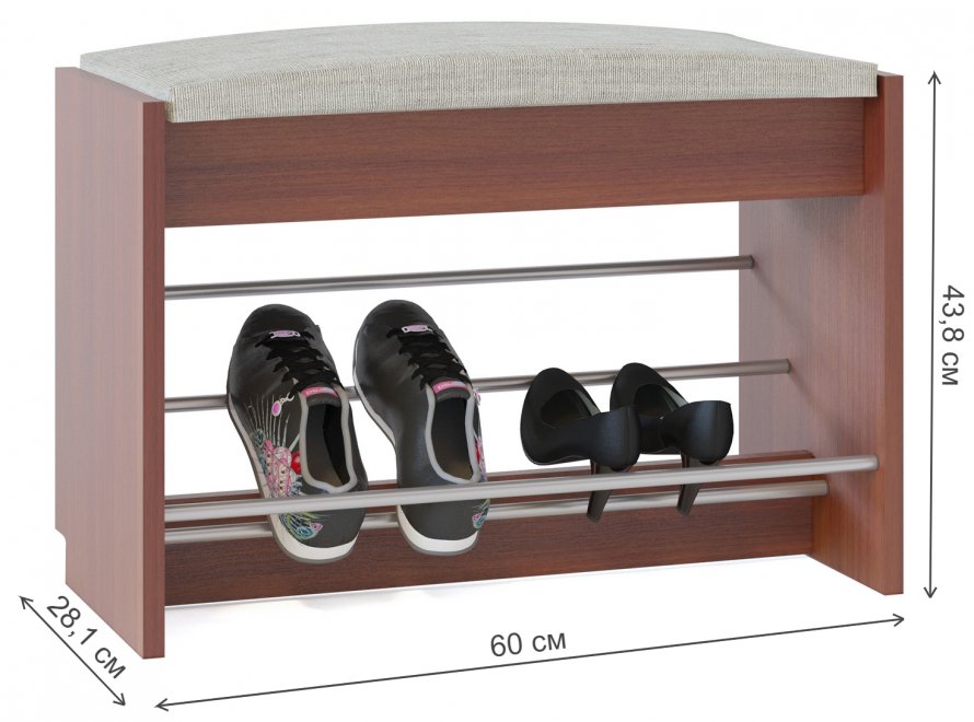 Обувница ТП-5 испанский орех