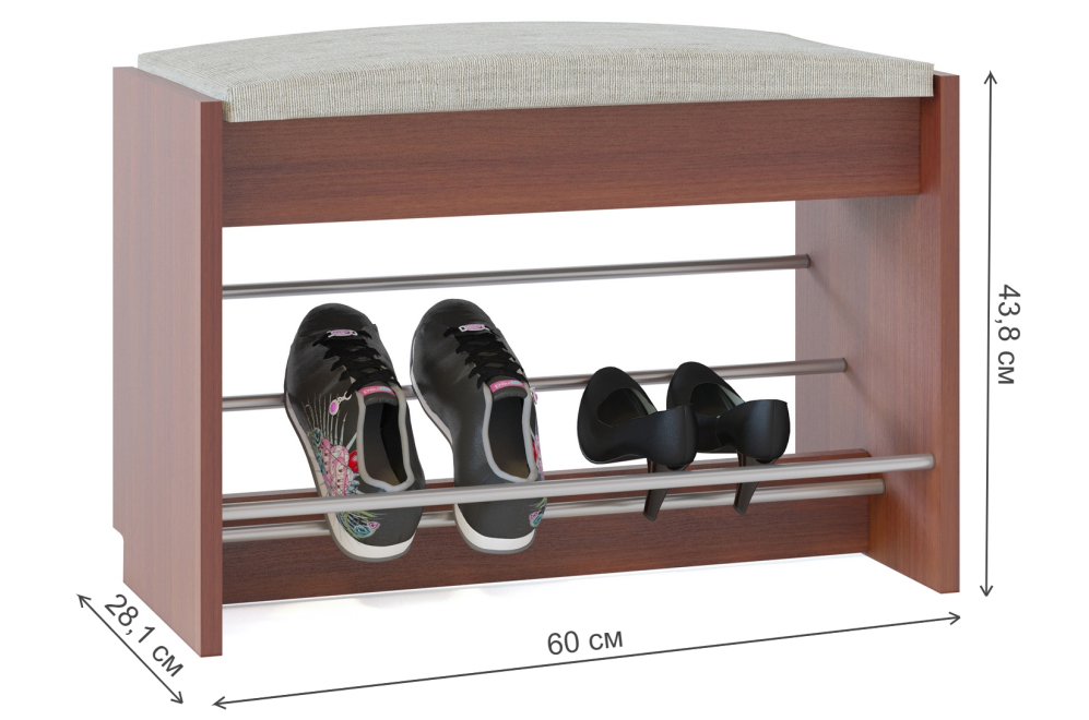 Обувница ТП-5 испанский орех