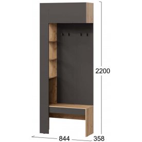 Готовая прихожая Асти №1