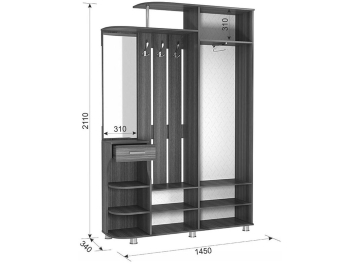 Готовая прихожая Барселона-2