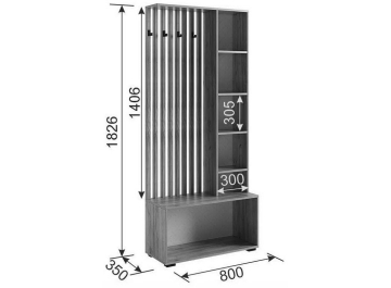 Готовая прихожая Бери К1