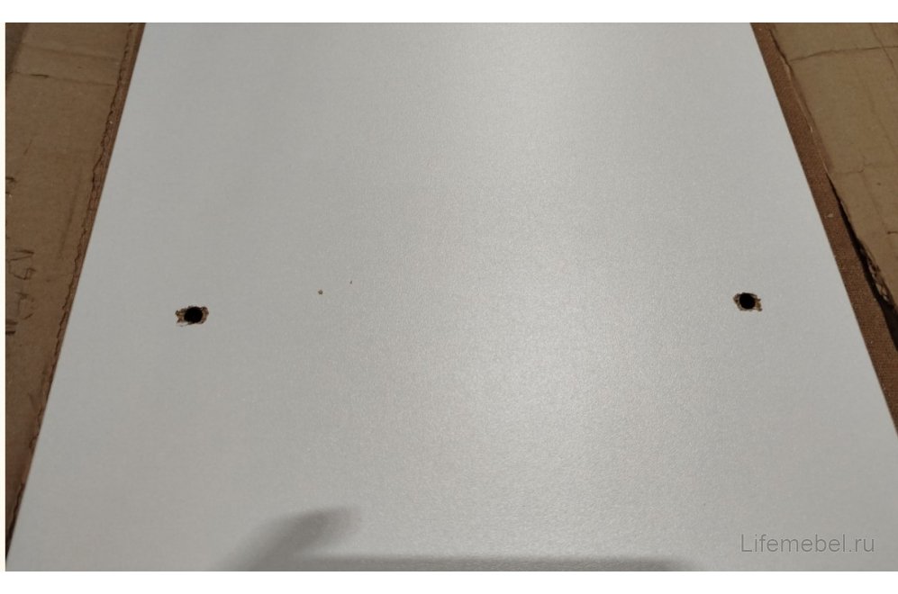 Готовая прихожая СПР3 белая  - Уцененный экземпляр