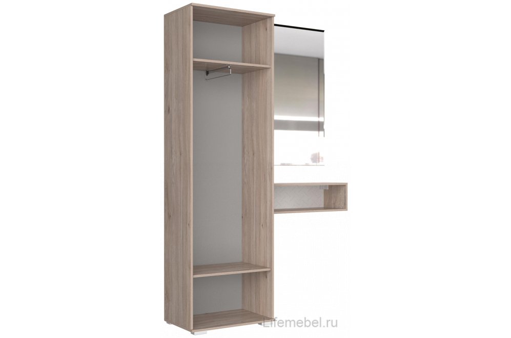 Готовая прихожая Лайк К6 дуб мария / изумруд