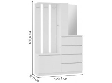 Готовая прихожая Симпл ПР-04