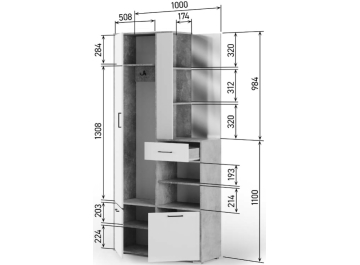 Готовая прихожая Торонто 3