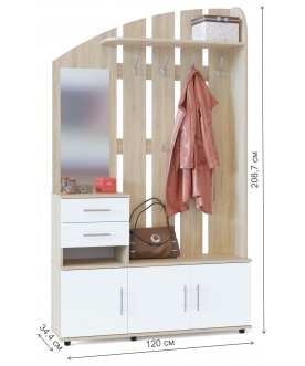 Готовая прихожая ВШ-2.2