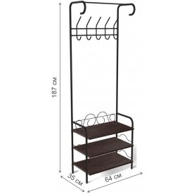 Обувница M-306 муар