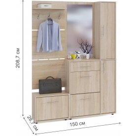 Прихожая ВШ-5.1 + ТП-1 + ТП-4 + ПЗ-4