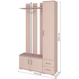 Готовая прихожая Вента-20 правая