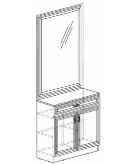 Готовая прихожая Лира №59