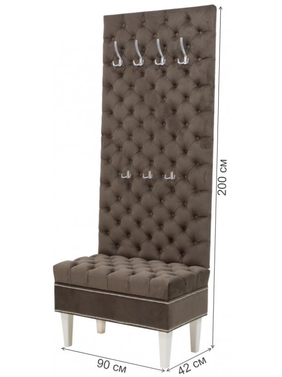 Готовая прихожая Париж 900 neo 09 / белый / серебро