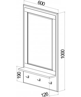 Модульная прихожая ДримСтар комплектация 3