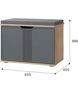 Модульная прихожая Эмилия комплектация 7