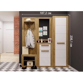 Модульная прихожая Бостон комплектация 1