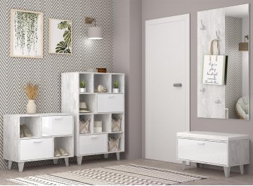 Модульная прихожая Эго комплектация 1