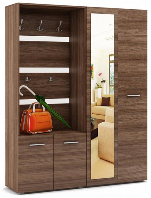 Модульная прихожая Плутон-1 ясень шимо