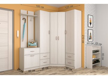 Модульная прихожая Иннэс 6 Рамка