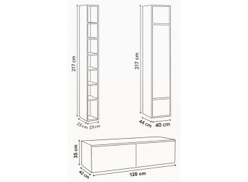 Модульная прихожая Роут